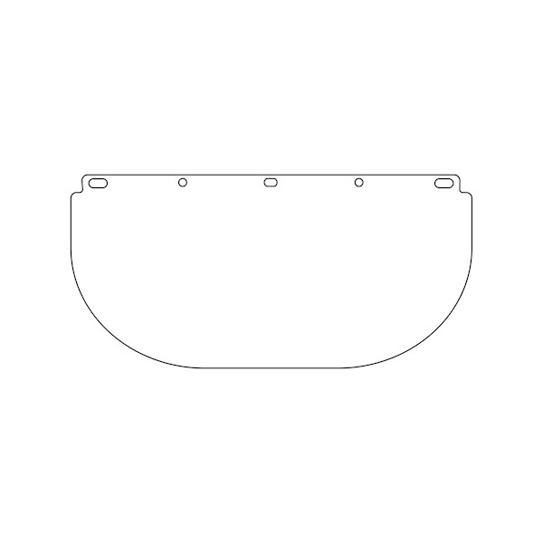 Universal Fit PETG Safety Visor (Pack Of 10) | Dynamic Safety | All Safety