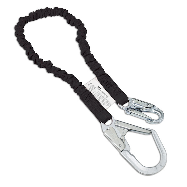 Energy Absorber Lanyards With 2 Â½" Gate Opening Snaps | Dynamic Safety | All Safety