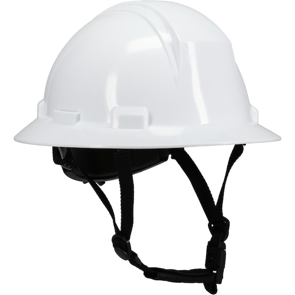 Type II Full Brim Safety Helmet with HDPE Shell, 4-Point Textile Suspension (Pack of 12) | Dynamic Safety | All Safety