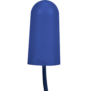 Metal Detectable Polyurethane Foam Corded Ear Plugs - 32 NRR / SNR 38 | Dynamic Safety | All Safety