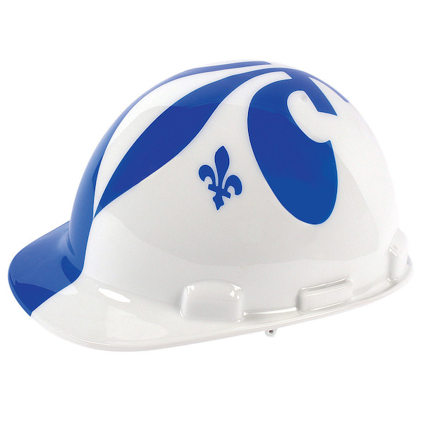 Cap Style Hard Hat, Quebec Wrap with Lightweight Polycarbonate/ABS Shell, 4-Point Nylon Suspension (Pack of 2) | Dynamic Safety | All Safety