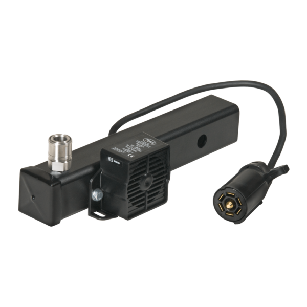 Heavy Duty Hitch Mount for Non-Powered Quick Disconnect Whips, with Backup Alarm | Driver Industrial Safety | All Safety