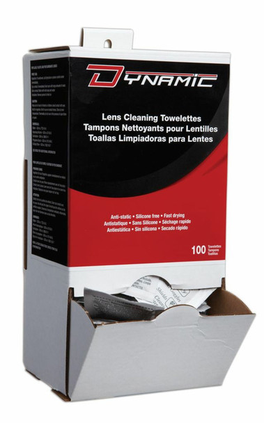 Dynamic Lens Cleaning Towelettes (Pack of 10) | Dynamic | All Safety