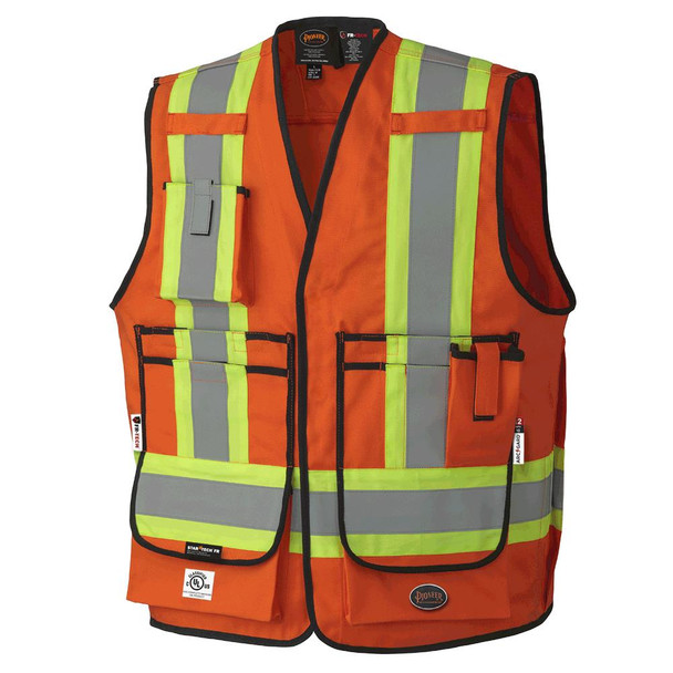 FR-Tech Flame Resistant Surveyor's Vest | Pioneer 7732/7733 | All Safety