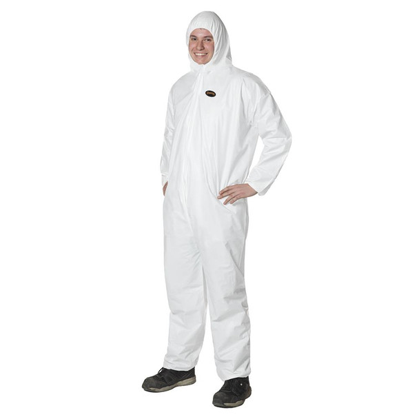Antistatic Microporous Disposable Coveralls - Zipper Closure | Pioneer 2065 | All Safety