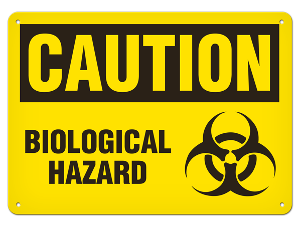 OSHA Safety Sign | Caution Biological | Incom Signs | All Safety
