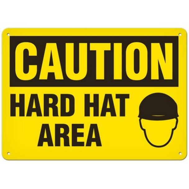 OSHA Safety Sign | Caution Hard Hat Area | Incom Signs | All Safety
