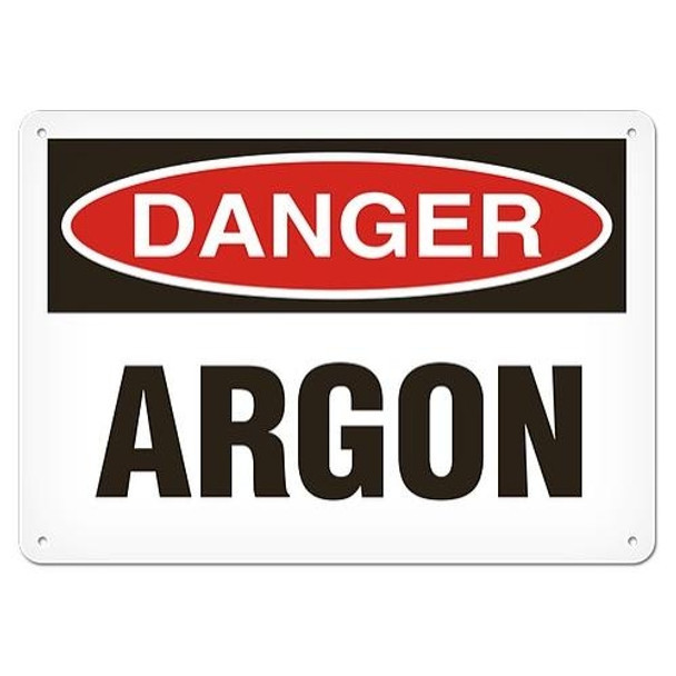 OSHA Safety Sign | Danger Argon | INCOM SS1055