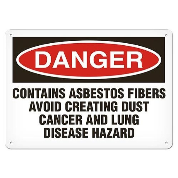 OSHA Safety Sign | Danger Asbestos Fib | Incom Signs | All Safety