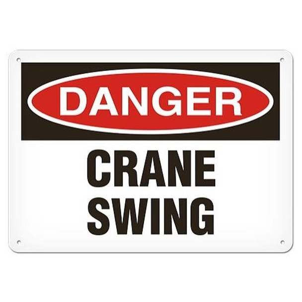 OSHA Safety Sign | Danger Crane Swing | Incom Signs | All Safety