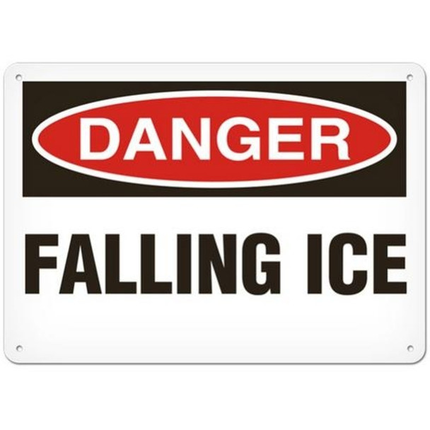OSHA Safety Sign | Danger Falling Ice | Incom Signs | All Safety