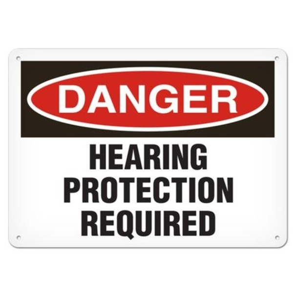 OSHA Safety Sign | Danger Hearing Protection Required In This Area | Incom Signs | All Safety