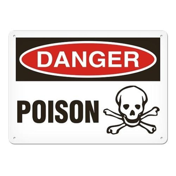 OSHA Safety Sign | Danger Poison | INCOM SS1037V, SS1037A, SS1037P, SC1037V, SC1037A, SC1037P, SA1037V, SA1037P