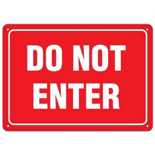 OSHA Safety Sign | Do Not Enter | Incom Signs | All Safety