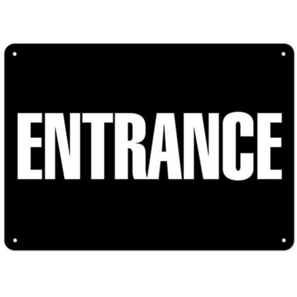 OSHA Safety Sign | Entrance | Incom Signs | All Safety