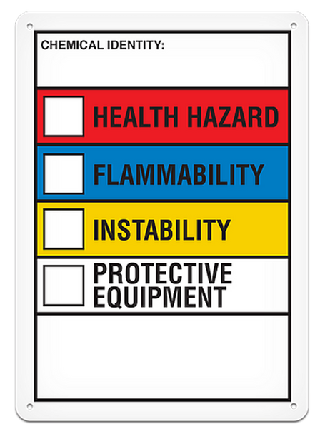 OSHA Safety Sign | NFPA Blank Sign | INCOM SS4507V, SS4507A, SS4507P, SC4507V, SC4507A, SC4507P, SA4507V, SA4507VP
