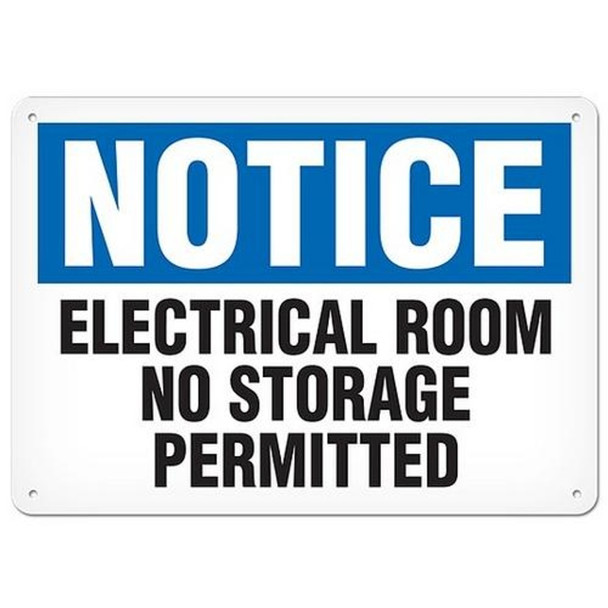 OSHA Safety Sign | Notice Electrical Room | INCOM SS4048V, SS4048A, SS4048P, SC4048V, SC4048A, SC4048P, SA4048V, SA4048P