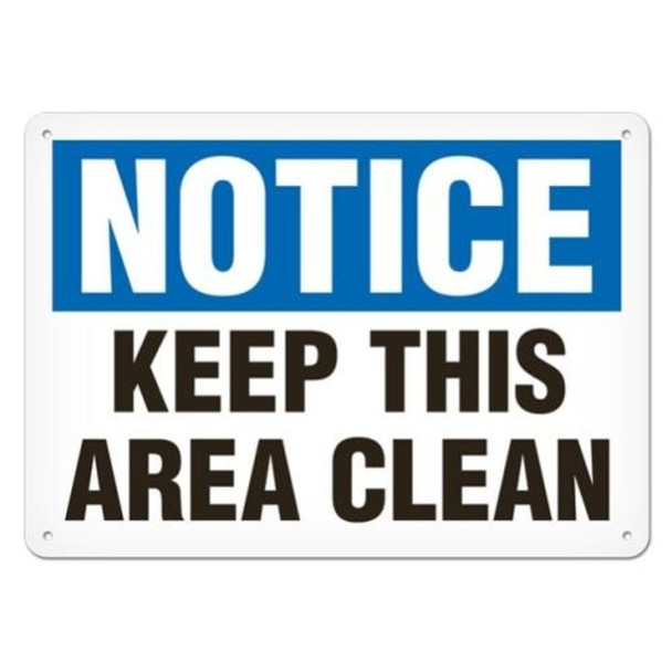 OSHA Safety Sign | Notice Keep This Area Clear | Incom Signs | All Safety