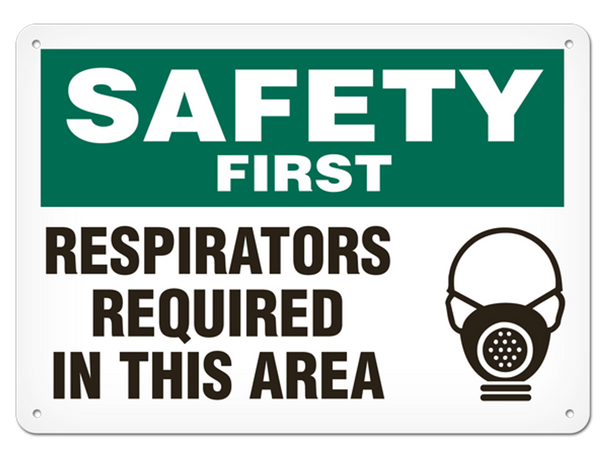 OSHA Safety Sign | Safety Resp Req'd SS5015V, SS5015A, SS5015P, SC5015V, SC5015A, SC5015P, SA5015V, SA5015P