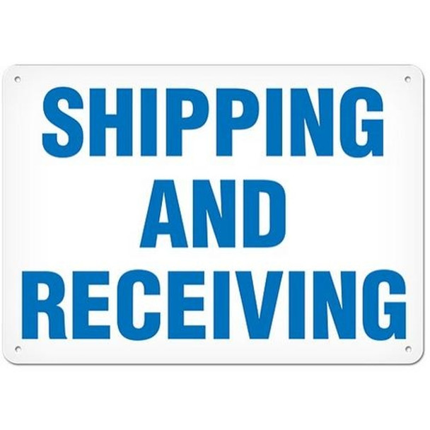 OSHA Safety Sign | Shipping / Receiving SS5054V, SS5054A, SS5054P, SC5054V, SC5054A, SA5054V, SC5054P, SA5054P