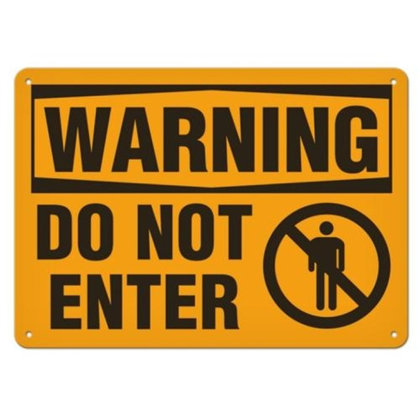OSHA Safety Sign | Warning Do Not Enter | Incom Signs | All Safety