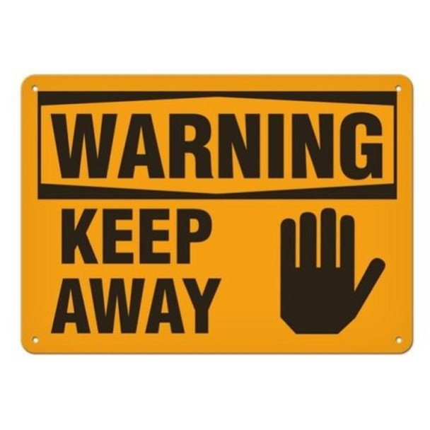 OSHA Safety Sign | Warning Keep Away SS3002