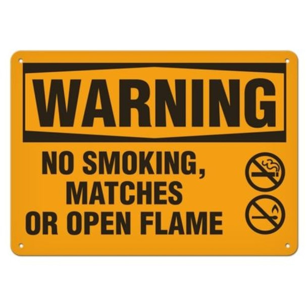 OSHA Safety Sign | Warning Open Flame SS3011V, SS3011A, SS3011P, SC3011V, SC3011A, SC3011P, SA3011V, SA3011P