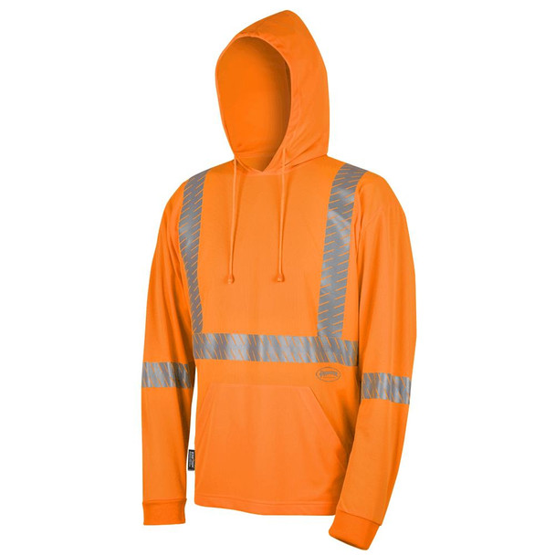 Hi-Viz Birds Eye Safety Hoodie Shirts | Pioneer 6964/6965 | All Safety