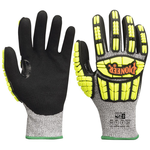 TPR Impact-Resistant Glove Cut Level A5 | Pioneer 5363 | All Safety