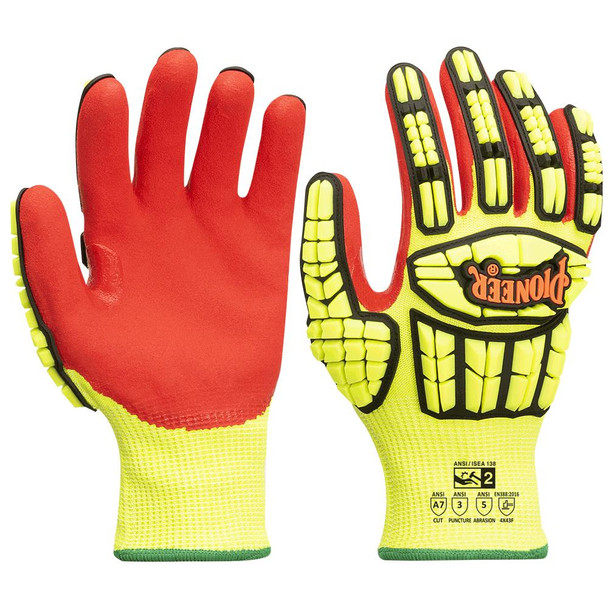 TPR Impact-Resistant Glove | Cut Level A7 | Pioneer | All Safety