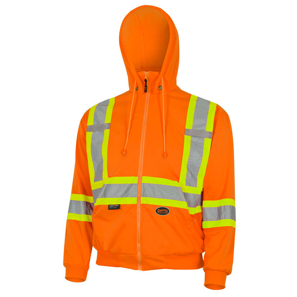 Hi-Vis Micro Fleece Zip-Up Safety Hoodie | Pioneer 6940/6941/6942 | All Safety