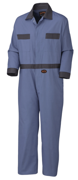 Cotton Safety Coverall with Buttons | Reg & Tall | Pioneer 5133/5133T | All Safety