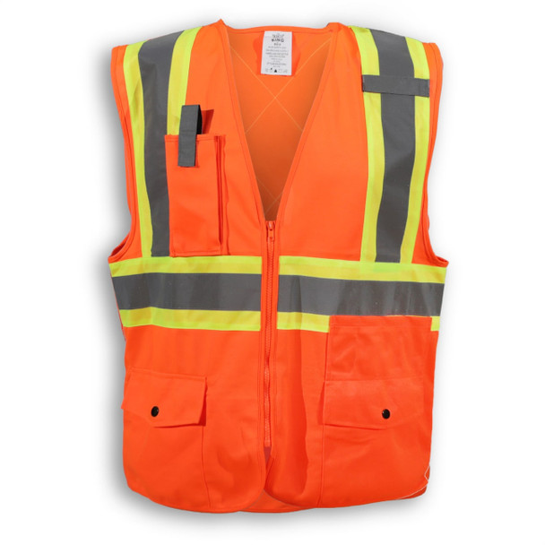 100% Polyester Safety Vest | Big K Clothing BK207