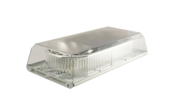 Amber Low Profile Minibar - Dome: Clear, Lens: Clear 16156   