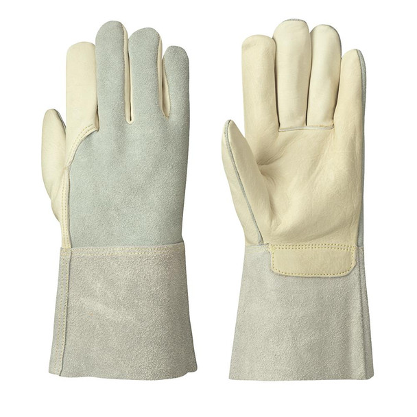 Welder's Cowgrain Leather Safety Glove | 12 Pkg | Pioneer 5441 | All Safety