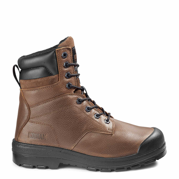 Men's Kodiak Greb 8" Steel Toe Safety Work Boot KD0A4TH4BRN/ KD0A4TH4BLK