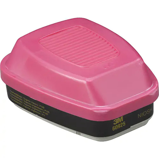 6000 Series Respirator Cartridge, Formaldehyde/P100 (60925) | Pack of 2 | 3M | All Safety