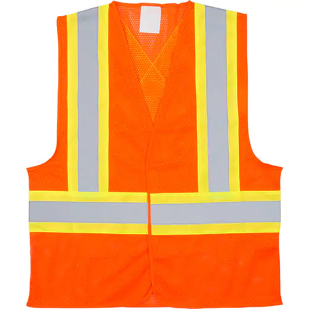 Traffic Safety Poly Vest Compliant W/ CSA Z96 Class 2 - Level 2 | Zenith SGI277