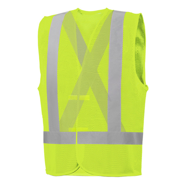 Hi Vis Traffic Vest Slip On | Ground Force 580000