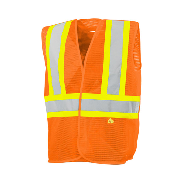 Half Size Mesh FR 5Pt Tearaway Vest | Ground Force TV51