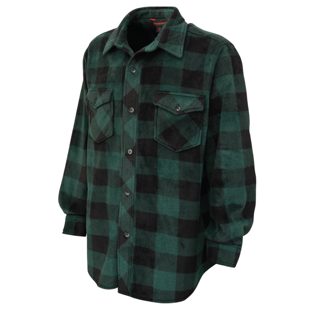 Buffalo Check Fleece Shirt | Tough Duck | All Safety