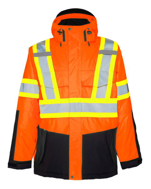 CSA Heavy Insulated Hi-Vis Jacket | Projob P6418CSA