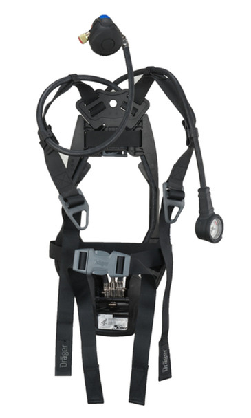 PAS Lite 2216 with Panorama Nova Mask & 30 Minute Aluminum Cylinder | Draeger | All Safety