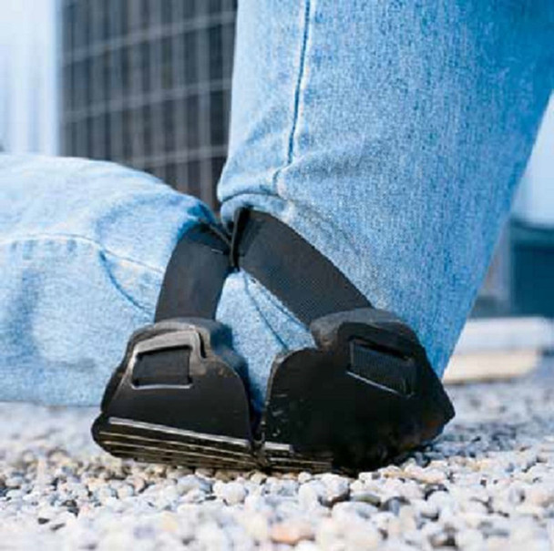 Hard Shell Knee Protection with Plastic Buckle Closure | Impacto | All Safety
