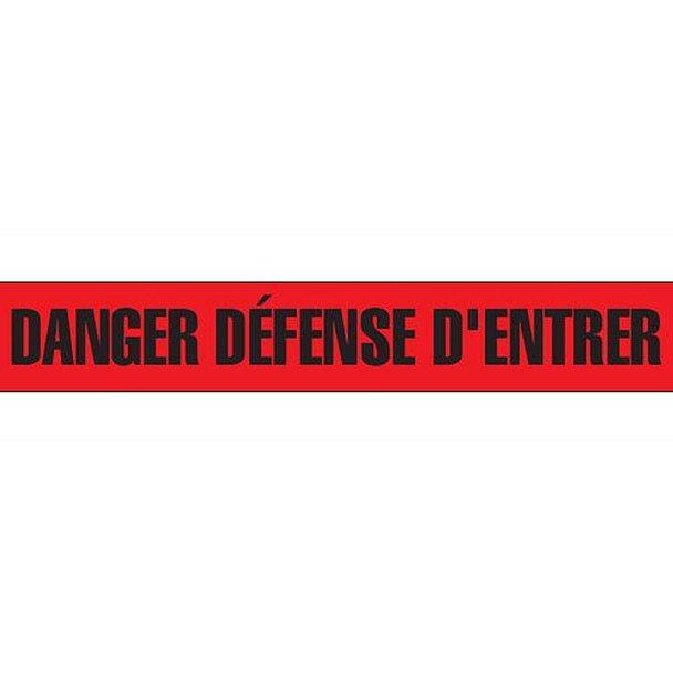Danger Defense D'Entrer Box Tape | Incom Signs | All Safety