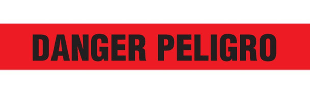 DANGER PELIGRO Barricade Tape - Contractor Grade | Incom Signs | All Safety