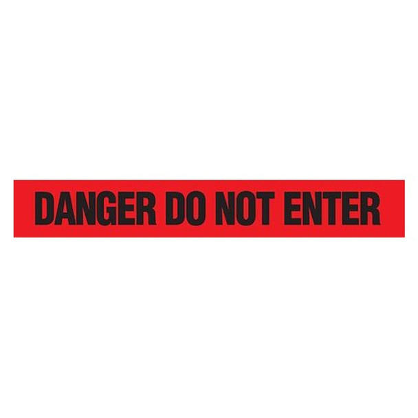 DANGER DO NOT ENTER Dispenser Boxed Barricade Tape - Red | Incom Signs | All Safety