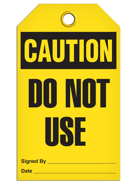 Caution - Do Not Use | Pack of 25 | Incom Signs | All Safety