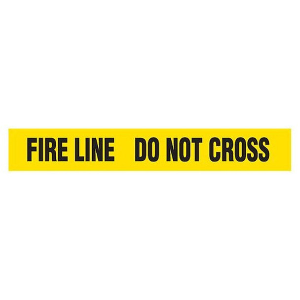 FIRE LINE Dispenser Boxed Barricade Tape (Pack of 12 Rolls) | Incom Signs | All Safety