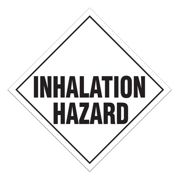 Truck Placards "Inhalation Hazard" (Pack of 100 pcs) TT941